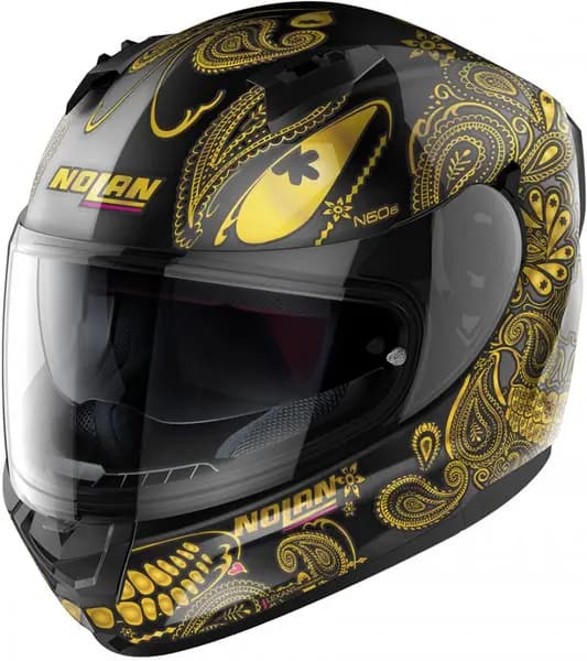 Image of Nolan N60-6 Ritual 66 Metal Black Full Face Helmet Size XS