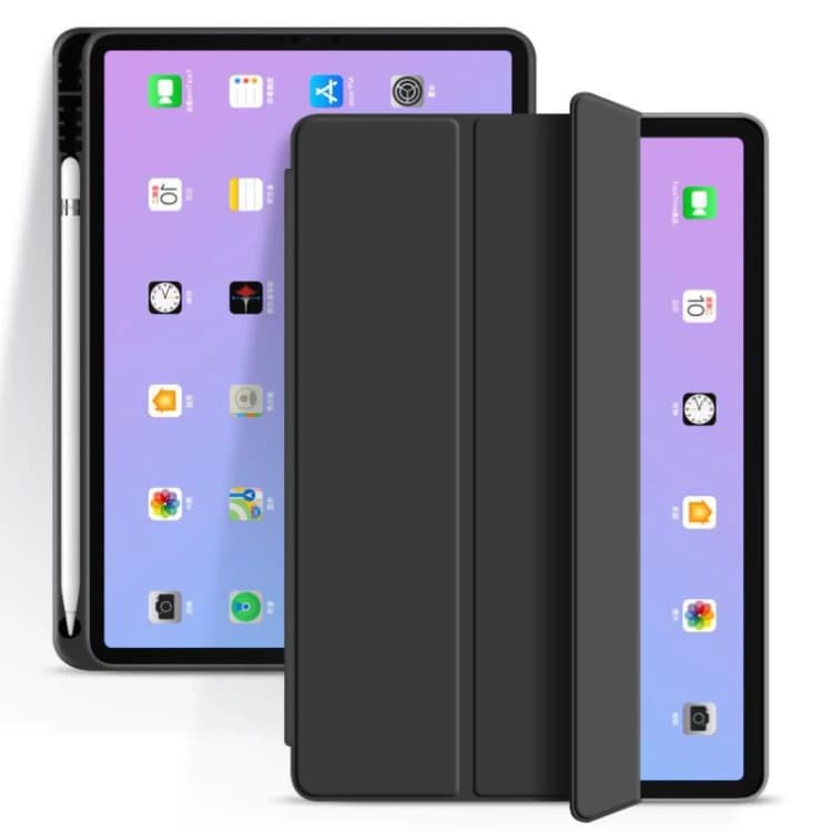 Image of eSTUFF SEATTLE Pencil Case for iPad 10.2 - Black PU leather