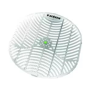Image of V-Screen Urinal Screen 30 Day Cucumber Melon Pack of 12 V-SCREEN GREEN