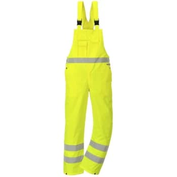 Image of S388YERL - sz L Hi-Vis Bib & Brace - Unlined - Yellow - Portwest