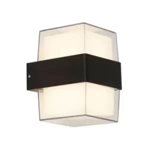 Image of Searchlight 2Lt LED Outdoor Up & Down Light Wall Bracket