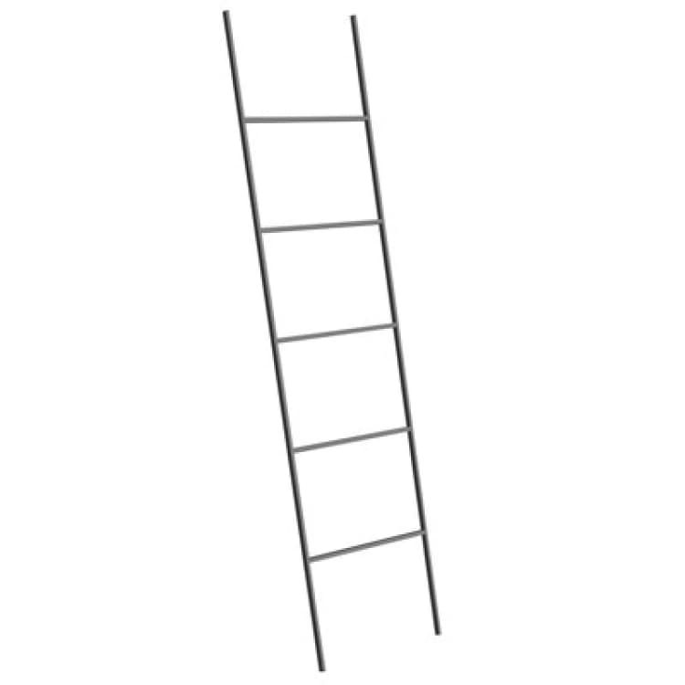Image of Beliani Towel Stand Aribibi Metal Black