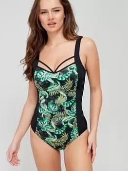 Image of DORINA Kano Swimsuit, Green, Size 20, Women