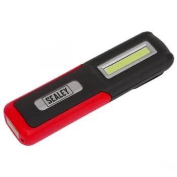 Image of Sealey LED317 Rechargeable 3W COB + 3W LED Inspection Lamp