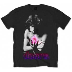 Image of The Doors Psychadelic Jim Mens Black T Shirt: Large
