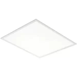 Image of Square Backlit LED Ceiling Panel Light - 595 x 595mm - 32W Cool White LED