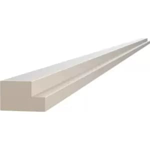 Image of Kitchen Kit Flatpack Slab Multi Rail Ultra Matt 2745mm in Cashmere Mdf