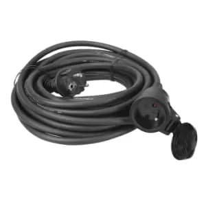 Image of PowerMaster French Type E Extension Lead 230V 1-Gang 10m 902724