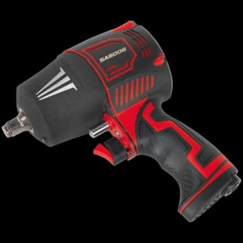Image of Sealey SA6006 Heavy Duty Twin Hammer Composite Air Impact Wrench 1/2" Drive