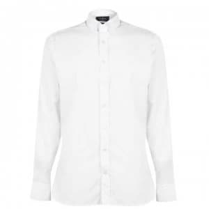 Image of Hackett Slim Fit Oxford Shirt - White800