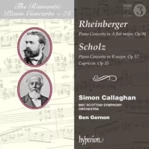 Image of Rheinberger Piano Concerto in A-flat Major Op 94/Scholz / by Joseph Rheinberger CD Album