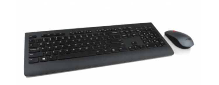 Image of Lenovo 4X30H56804 keyboard Mouse included Universal RF Wireless Danish