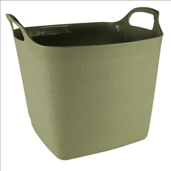 Image of Town & Country 15L Square Flexi-Tub Sage Green