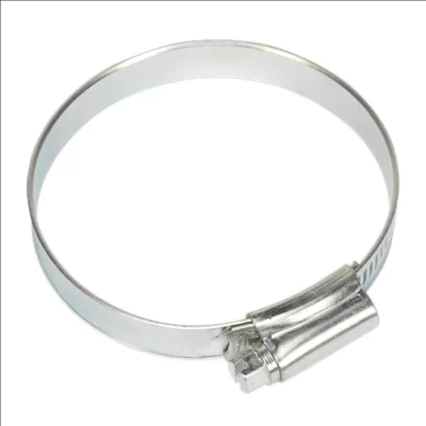 Image of Genuine SEALEY SHC3 Hose Clip Zinc Plated Ø51-70mm Pack of 10