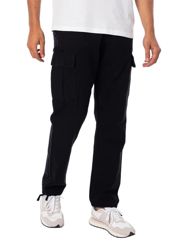 Image of Jack and Jones Barkley Cargos Trouser - Black 32 R