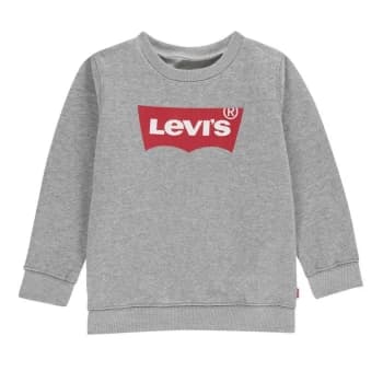 Image of Levis 1st Batwing Logo Sweatshirt - Grey C87