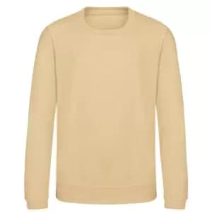 Image of AWDis Just Hoods Childrens/Kids Sweatshirt (9-11 Years) (Desert Sand)