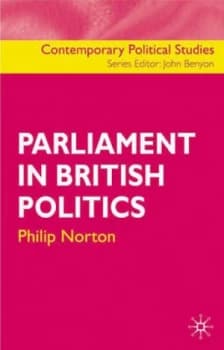 Image of Parliament in British Politics by Philip Norton Paperback
