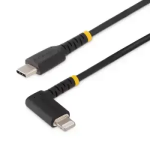 Image of StarTech.com RUSB2CLTMM1MR mobile phone cable Black 1m USB C Lightning