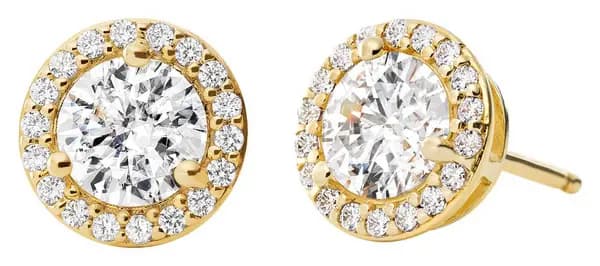 Image of Michael Kors MKC1035AN710 Yellow Gold-Plated Sterling Silver Jewellery