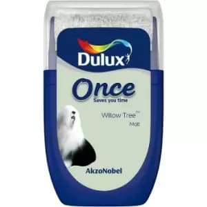 Image of Dulux Once Willow Tree Matt Emulsion Paint 30ml