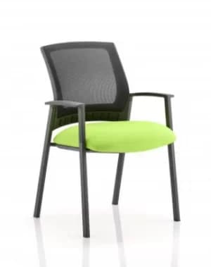 Image of Metro Visitor Chair Bespoke Colour Seat Lime