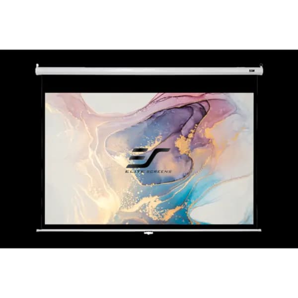 Image of Elite Screens 120" M120XWH2 Manual Pull Down Projector Screen