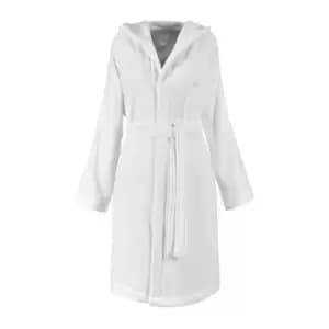 Image of Boss Plain Bath Robe - White