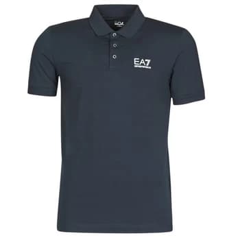 Image of Emporio Armani EA7 Core ID Logo Polo Shirt Navy Size XL Men