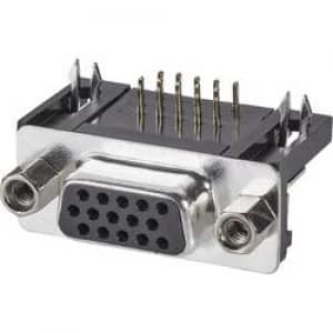 Image of D SUB receptacles 90 Number of pins 15 Soldering ASSMANN WSW
