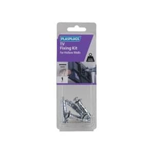 Image of Plasplugs TV Fixing Kit for Hollow Walls