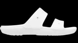 Image of Crocs Classic Sandals Unisex White W10/M9