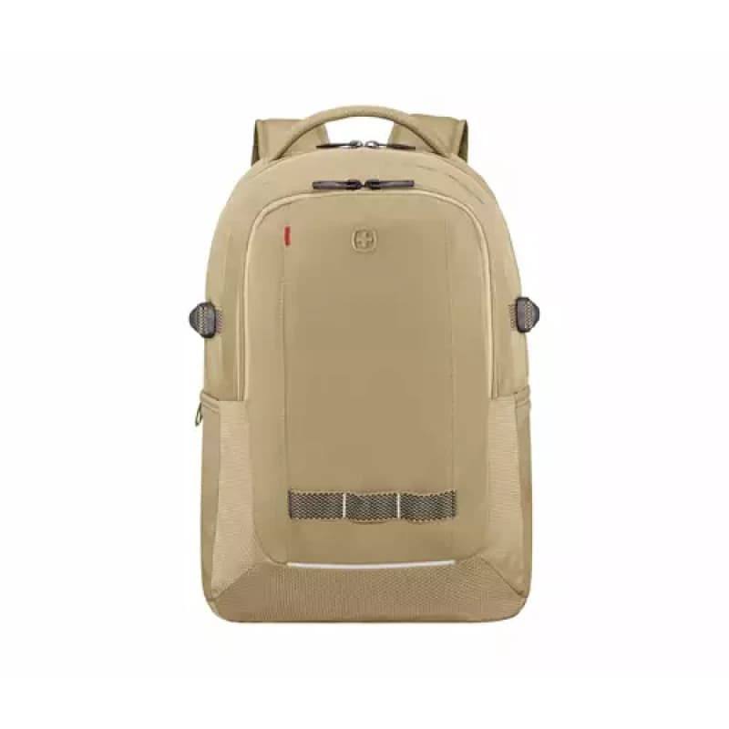 Image of Wenger Next 24 Ryde 16 Laptop Backpack Recycled Polyester Beige (653185)