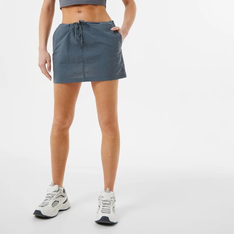 Image of Jack Wills Parachute Mini Skirt - Grey Grey 12