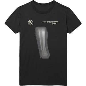 Image of Foo Fighters - X-Ray Unisex Large T-Shirt - Black