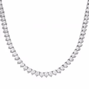 Image of Diamonfire Silver White Zirconia Tennis Collier Necklace N4231