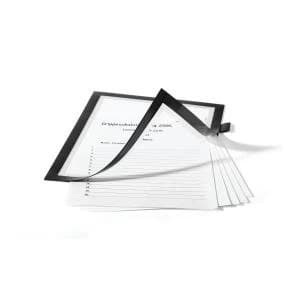 Image of Durable DURAFRAME NOTE A4 Self Adhesive Magnetic Frame Black 499301