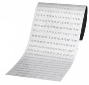 Image of Date strips for JK1203, magnetic