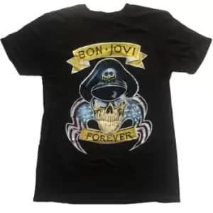 Image of Bon Jovi - Forever Unisex XX-Large T-Shirt - Black