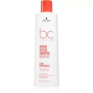 Image of Schwarzkopf Professional BC Bonacure Repair Rescue Shampoo for Dry and Damaged Hair 500 ml