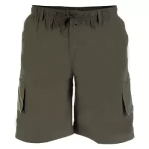 Image of Duke Mens Nick-D555 Shaped Leg Cargo Shorts (4XL) (Khaki)
