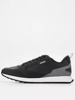 Image of HUGO Icelin Runner Trainers - Dark Blue, Dark Blue, Size 7, Men
