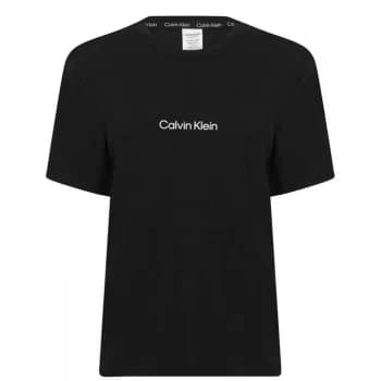 Image of Calvin Klein Modern Structure T-Shirt - Black UB1
