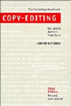 Image of Copy-Editing by Judith Butcher Hardback