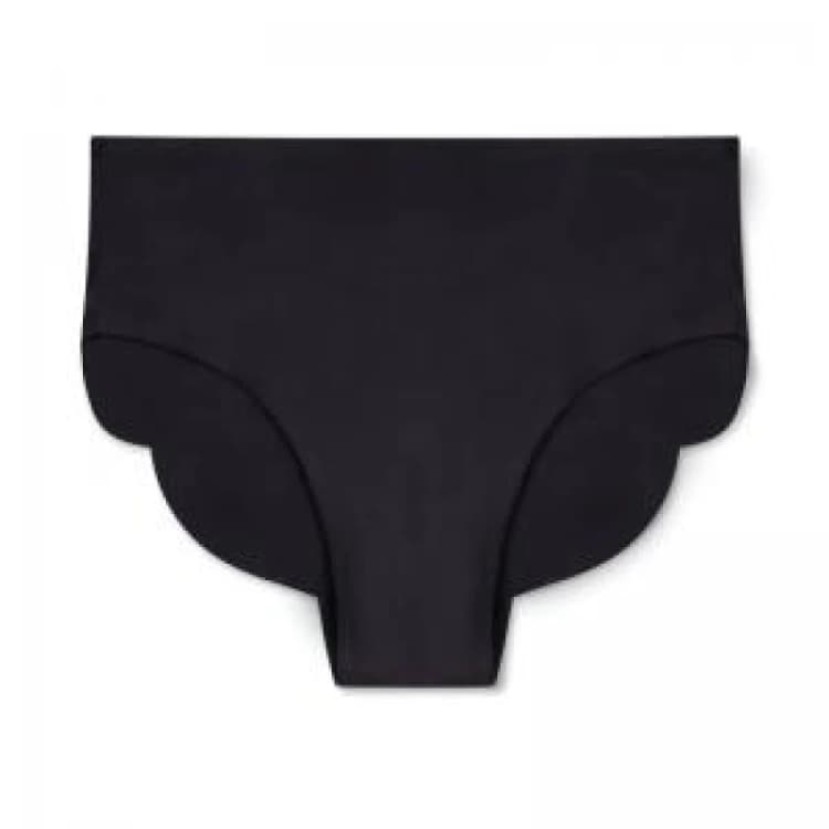 Image of Bionic Body Nixi Body Carla High Leg Leak-Proof Knickers For Periods And Light Bladder Leaks. Holding Up To 20ml (4 Tampons). (16) Black
