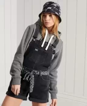 Image of Superdry Utility Dungaree shorts