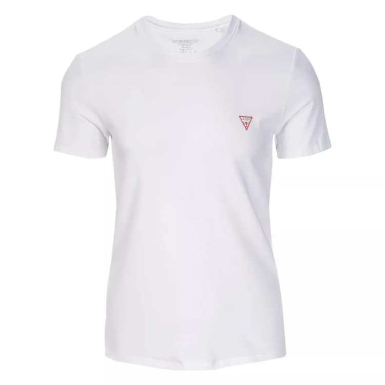 Image of Guess Round neck T-Shirt Guess Core STR Blanc Male M