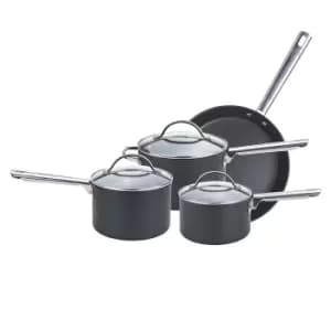 Image of Anolon Professional 4 Piece Pan Set, Black