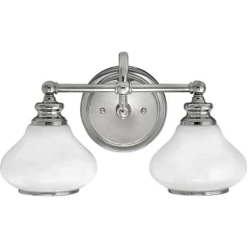 Image of Elstead - Ainsley - 2 Light Indoor Wall Light Polished Chrome IP44, G9