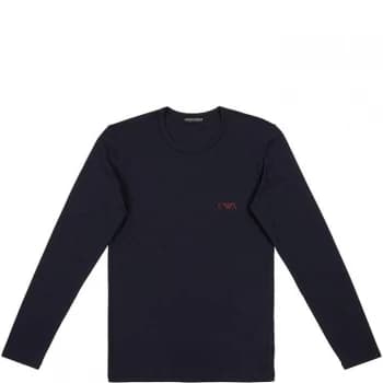 Image of Emporio Armani Knitted T-Shirt Black Size L Men